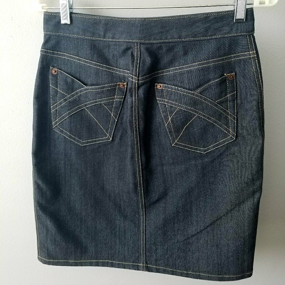 A/X denim pencil skirt - Picture 2 of 2